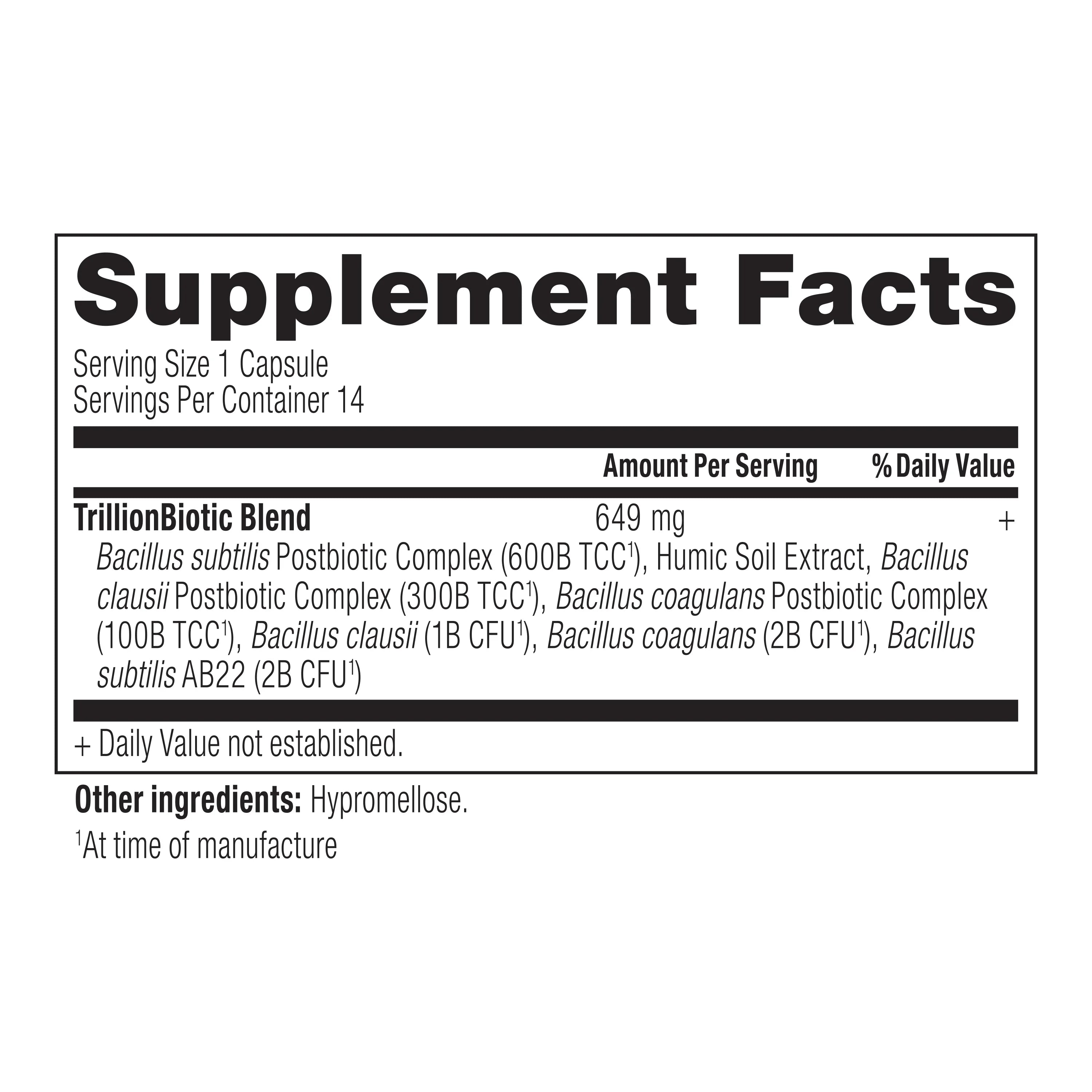 Probiotic Trillion - Longevity RX